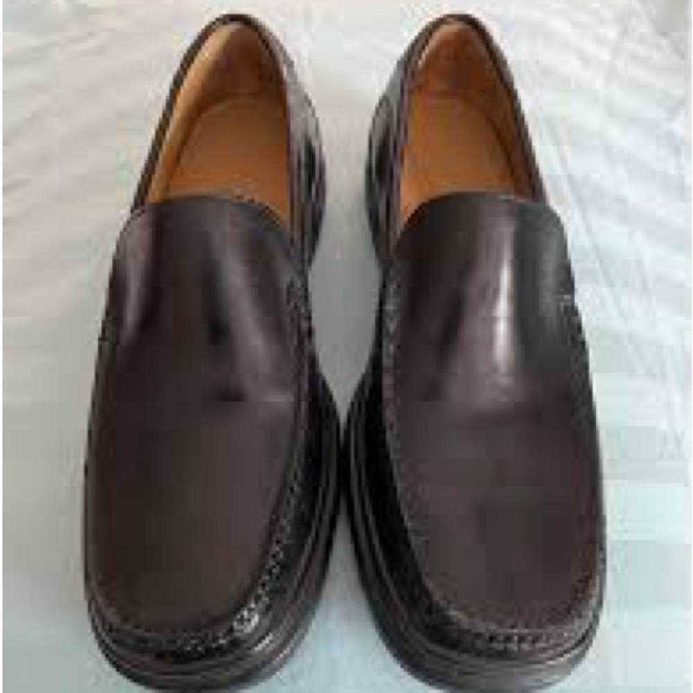 Cole Haan Black Slip On Dress Shoe